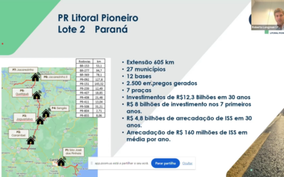 Comitê de Infraestrutura recebe representante da EPR Litoral Pioneiro, concessionária que arrematou o Lote 2 das rodovias do Paraná