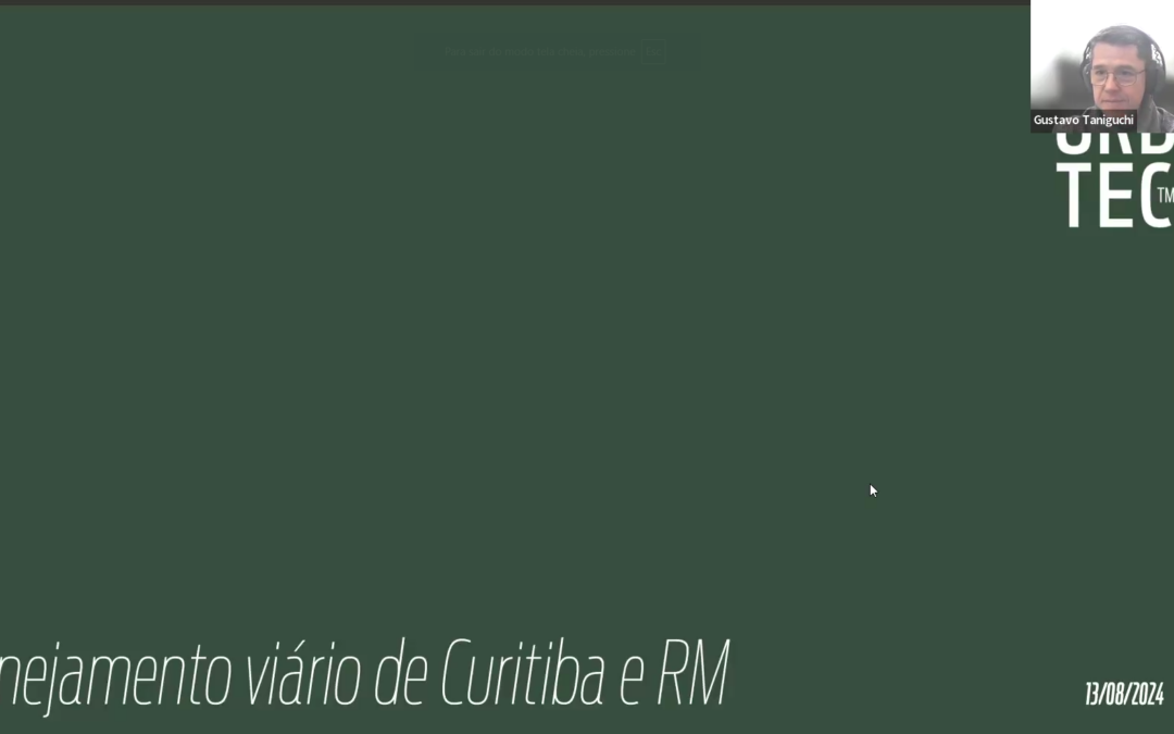 Em reunião semanal, Comitê de Infraestrutura discute o planejamento urbano de Curitiba e RMC