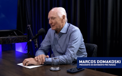 Marcos Domakoski aborda desenvolvimento do Paraná em entrevista ao Podcast Metrópole