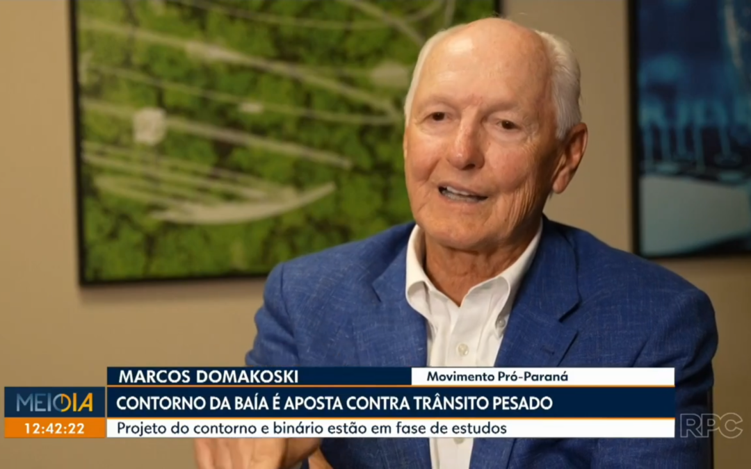 Presidente do Pró-Paraná analisa infraestrutura do litoral em entrevista à RPC