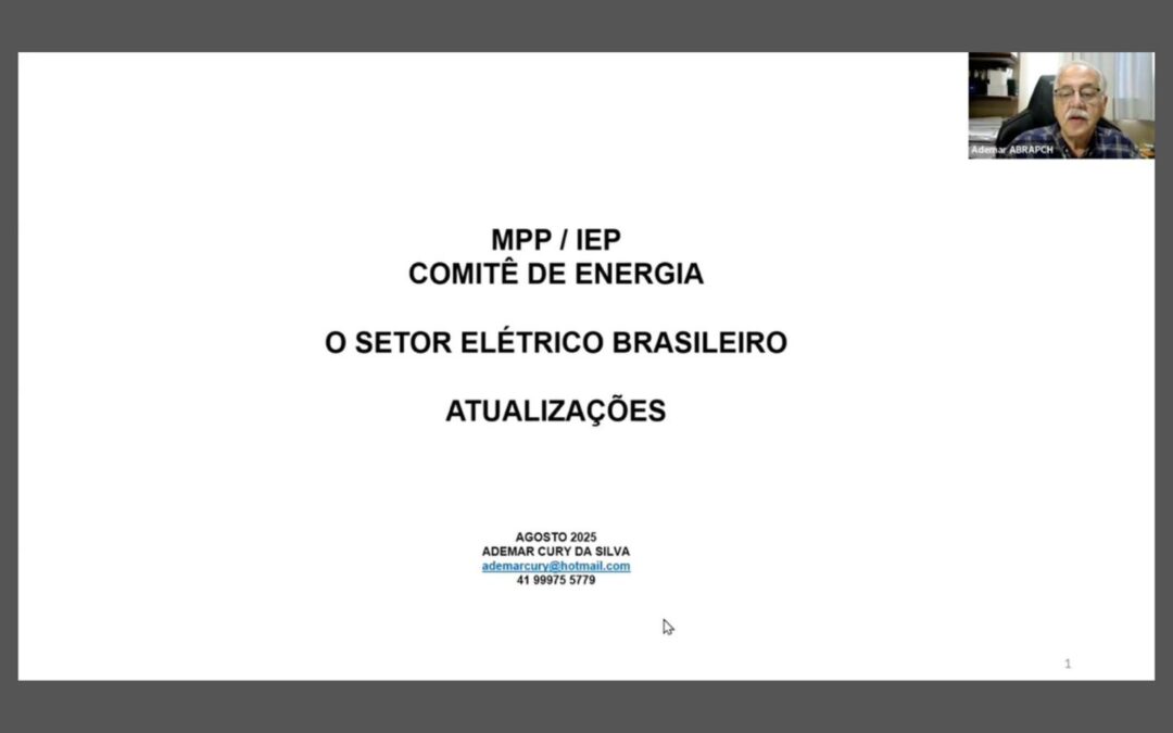 Comitê de Infraestrutura debate atualizações do setor elétrico brasileiro