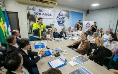 Antonio Gebran representa o Movimento Pró-Paraná em reunião sobre investimentos nos portos do Estado