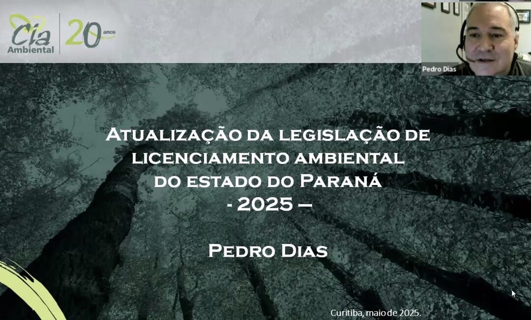 Comitê de Infraestrutura debate legislação de licenciamento ambiental do Paraná