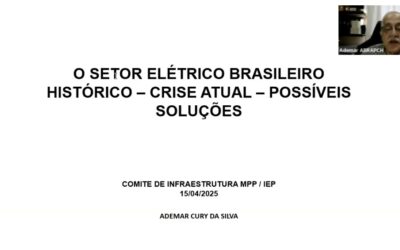 Comitê de infraestrutura debate cenário do setor elétrico brasileiro