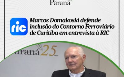 Marcos Domakoski defende inclusão do Contorno Ferroviário de Curitiba em entrevista à RIC