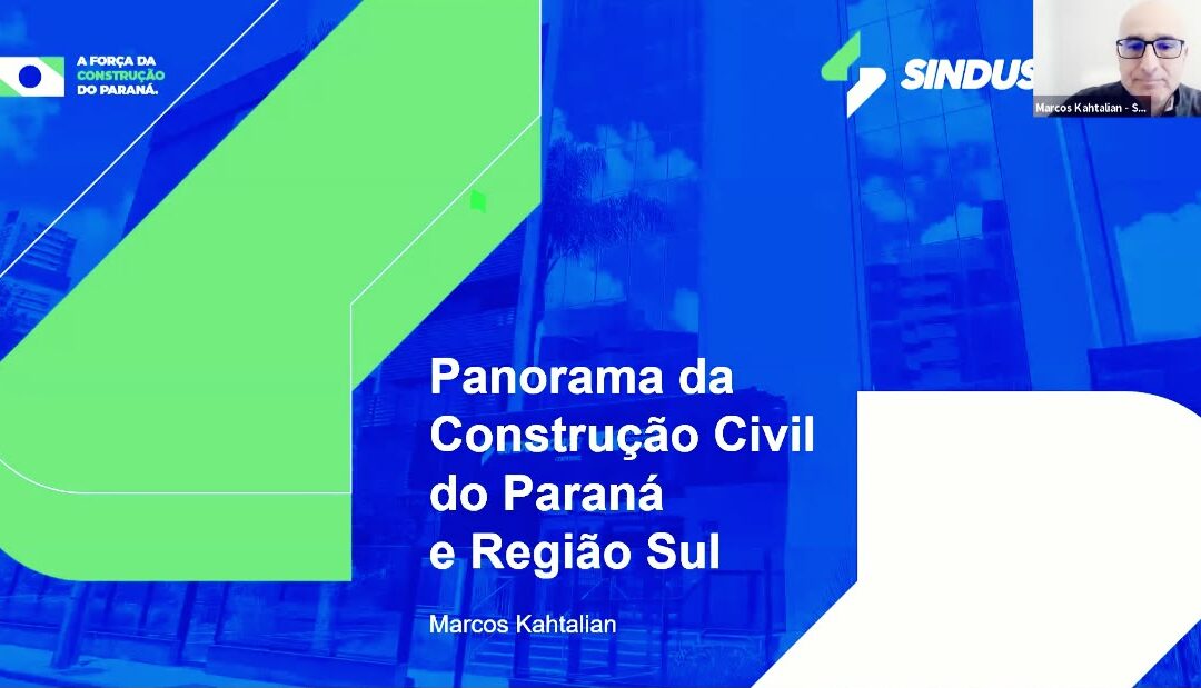 Comitê de Infraestrutura recebe Marcos Kahtalian para discutir panorama da construção civil no Paraná e na Região Sul