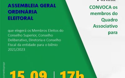 Pró-Paraná convida para assembleia geral ordinária eleitoral