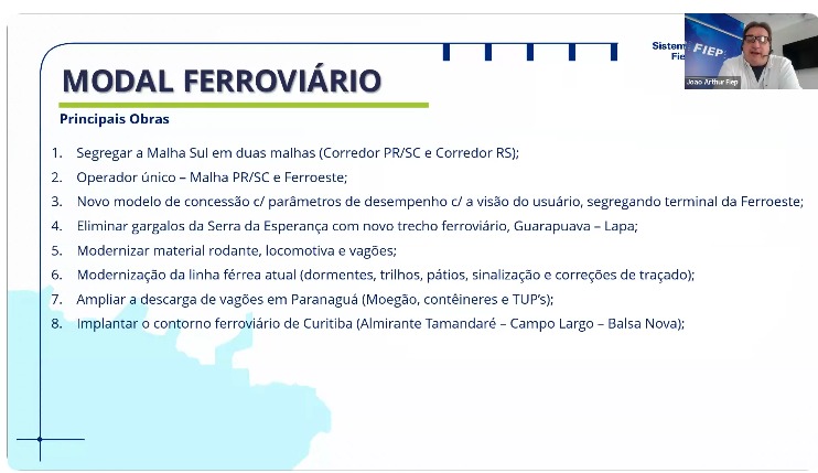 Comitê de Infraestrutura aborda obras rodoviárias e aeroportuárias para o Paraná nos próximos 10 anos