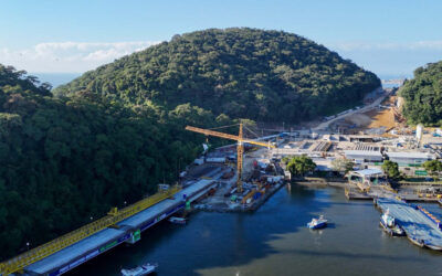 Presidente do Movimento Pró-Paraná participa de evento que marca 50% da realização da obra da Ponte de Guaratuba